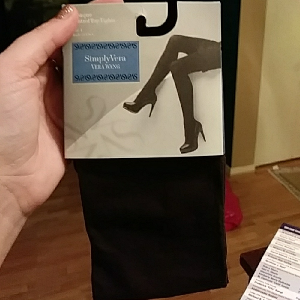 Brown opaque tights, SimplyVera